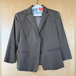 Ann Taylor Classic Brown Suit